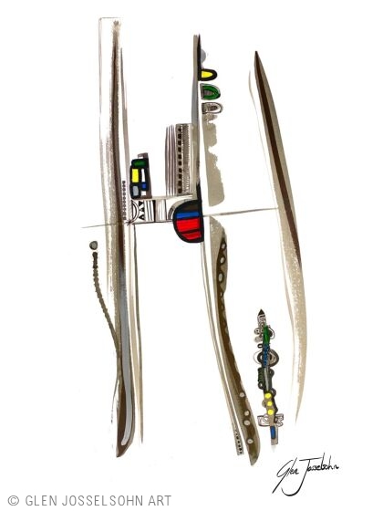 Available_Artworks Entrancing Africa 1 100cmx75cm on Paper Framed